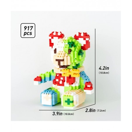 SCP-173 SCP Foundation Series Building Block Set Toys Gifts for Kids (SCP-2295 917pcs) $43.52 Toy Building Sets