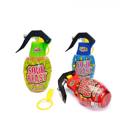 Candy Spray Comes in Three Different Flavors Strawberry Splash Blue Raspberry Blast Sour Watermelon Blast Kosher Certified 2....