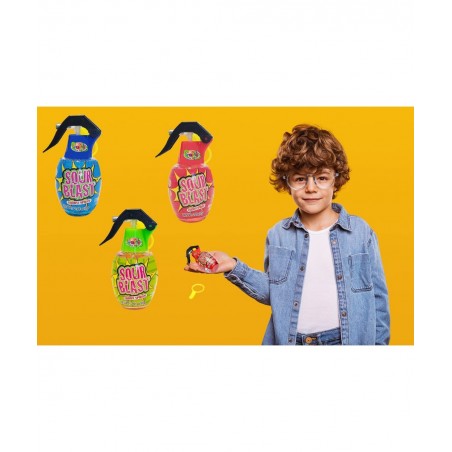 Candy Spray Comes in Three Different Flavors Strawberry Splash Blue Raspberry Blast Sour Watermelon Blast Kosher Certified 2....