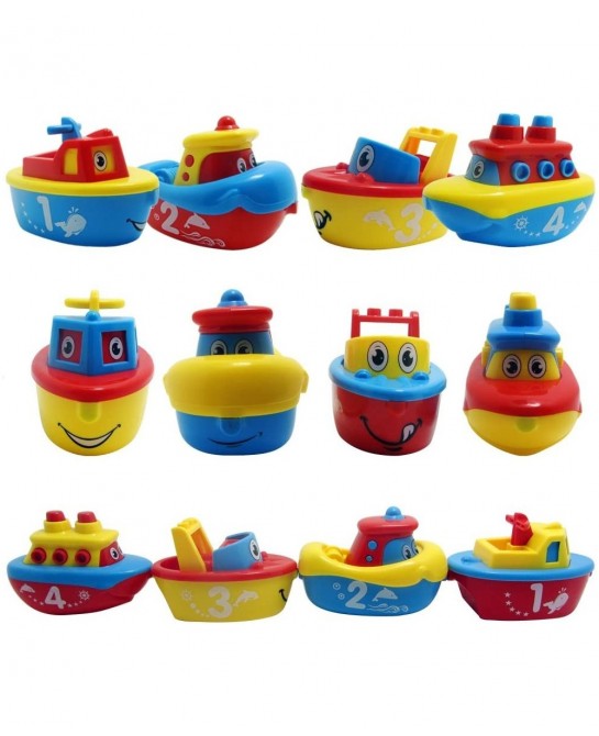Bath Toys for Boys and Girls - Magnet Boat Set for Toddlers & Kids - Fun & Educational $30.77 Bathtub Toys
