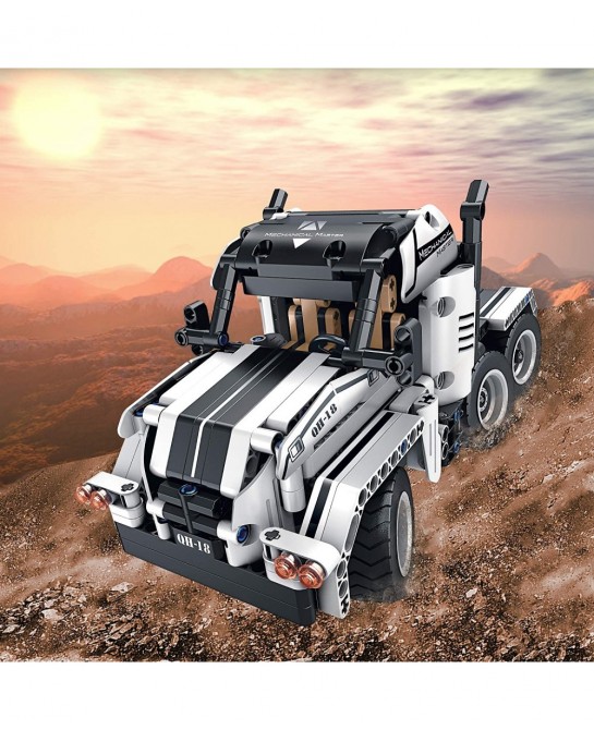 STEM Building Toys for Boys & Girls | 2 in 1 Remote Control Building Kit | Build a Semi -Truck/Cab Over | Early Learning Tech...