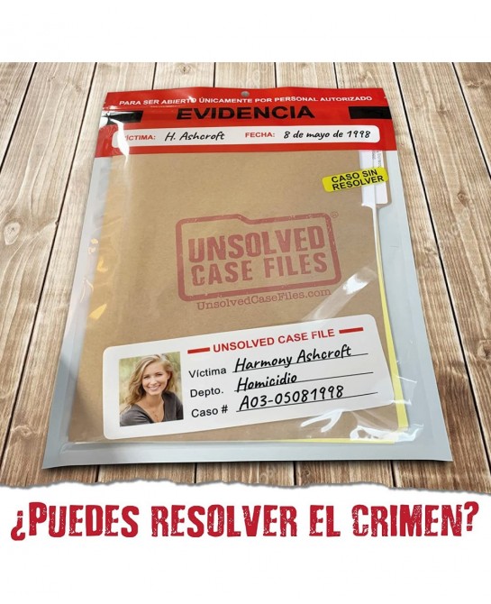 Unsolved Case Files: El juego de Asesinatos sin Resolver: ¿Quién asesinó a Harmony Ashcroft? ¿Puedes Resolver el crimen? $46....
