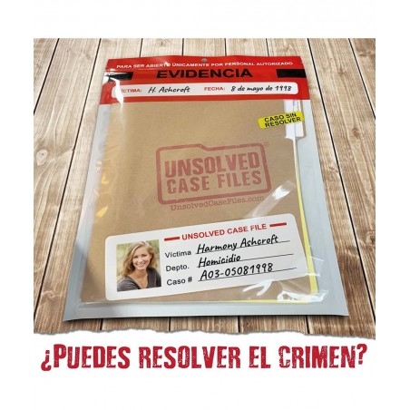 Unsolved Case Files: El juego de Asesinatos sin Resolver: ¿Quién asesinó a Harmony Ashcroft? ¿Puedes Resolver el crimen? $46....
