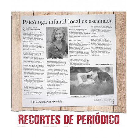 Unsolved Case Files: El juego de Asesinatos sin Resolver: ¿Quién asesinó a Harmony Ashcroft? ¿Puedes Resolver el crimen? $46....