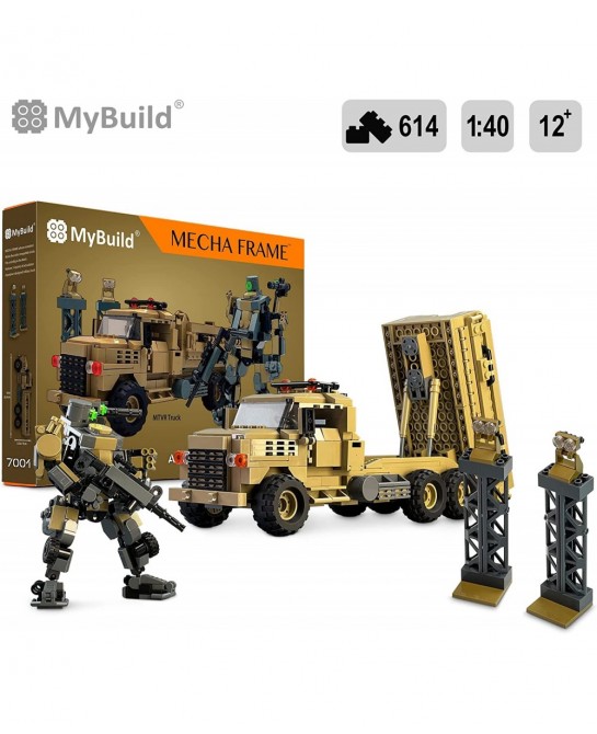 Mecha Frame Armed Forces Stryker Toy Building Sets Robot Mech Armor and Truck Military Cargo MTVR 7001 $104.99 Toy Building Sets