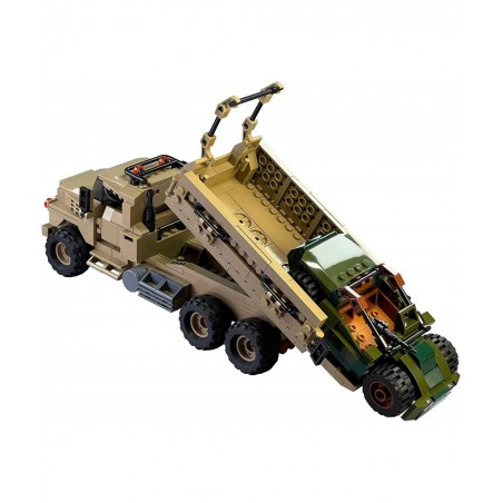 Mecha Frame Armed Forces Stryker Toy Building Sets Robot Mech Armor and Truck Military Cargo MTVR 7001 $104.99 Toy Building Sets