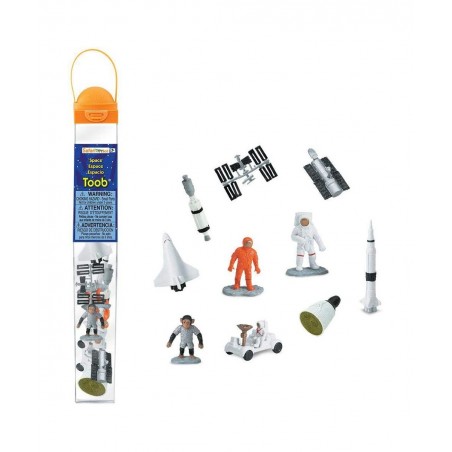 Safari Ltd Space TOOB Set of 10 Toy Mini Figures for Boys & Girls Ages 3 and Up $26.51 Play Figure Playsets