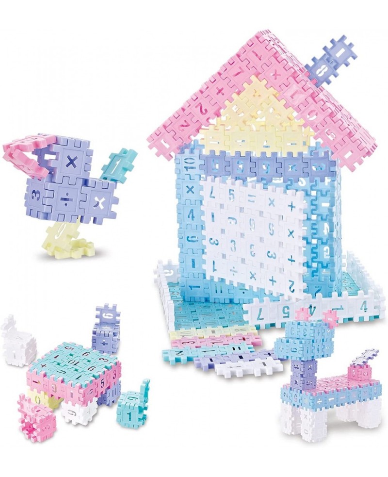 220 Pcs Kids Building Blocks Kit Waffle Building Blocks Mini Toddler Basic Blocks Set Interlocking Mini Puzzle Blocks for Kid...