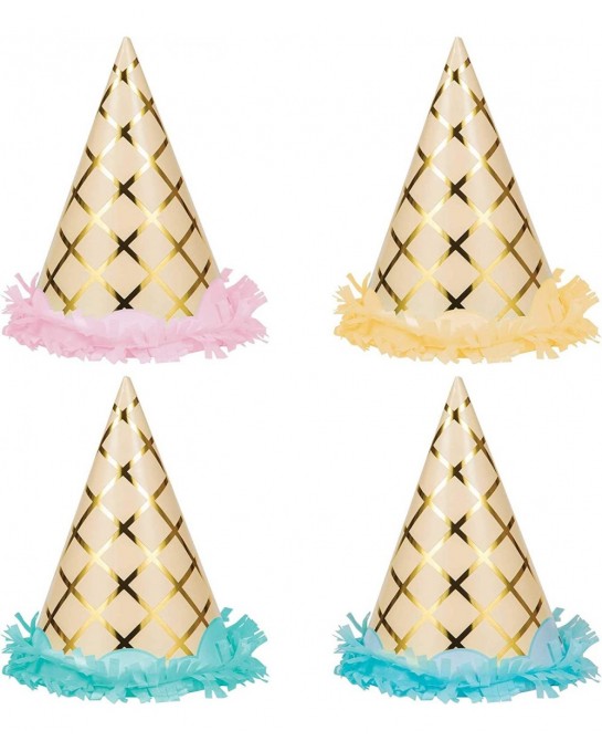 Ice Cream Party Party Hat 8 ct $15.99 Kids' Party Hats