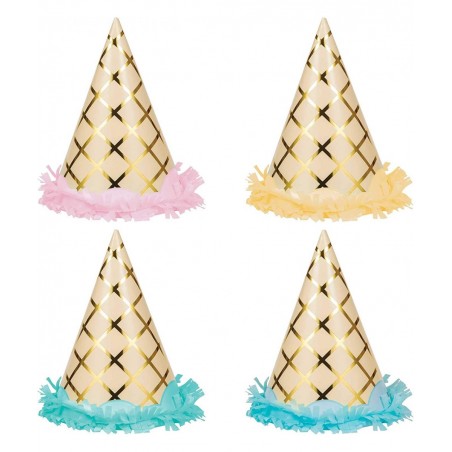 Ice Cream Party Party Hat 8 ct $15.99 Kids' Party Hats