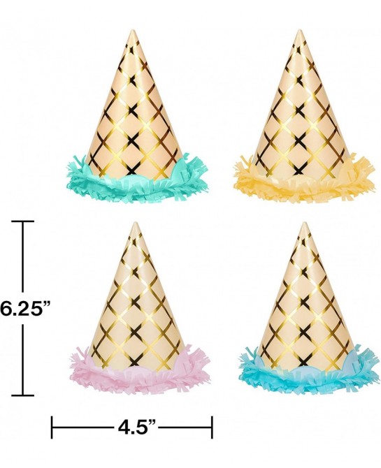 Ice Cream Party Party Hat 8 ct $15.99 Kids' Party Hats