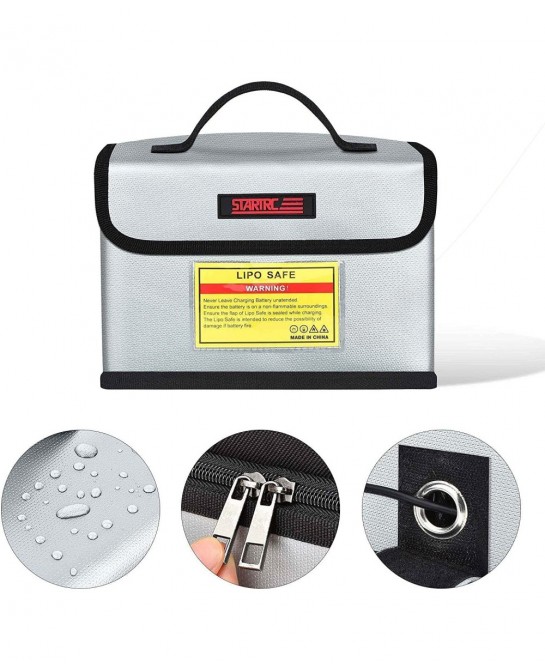 Lipo Battery Bag Fireproof Lipo Safe Storage Charging Batteries Bags for RC Toy Batteries $35.42 Hobby Remote & App Controlle...