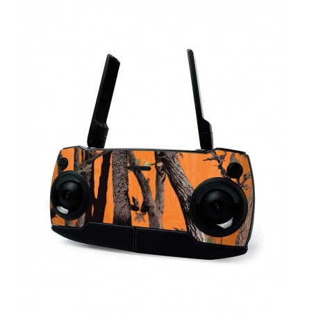 MightySkins Skin for DJI Mavic Mini Portable Drone Quadcopter - Orange Camo | Protective Durable and Unique Vinyl Decal wrap ...