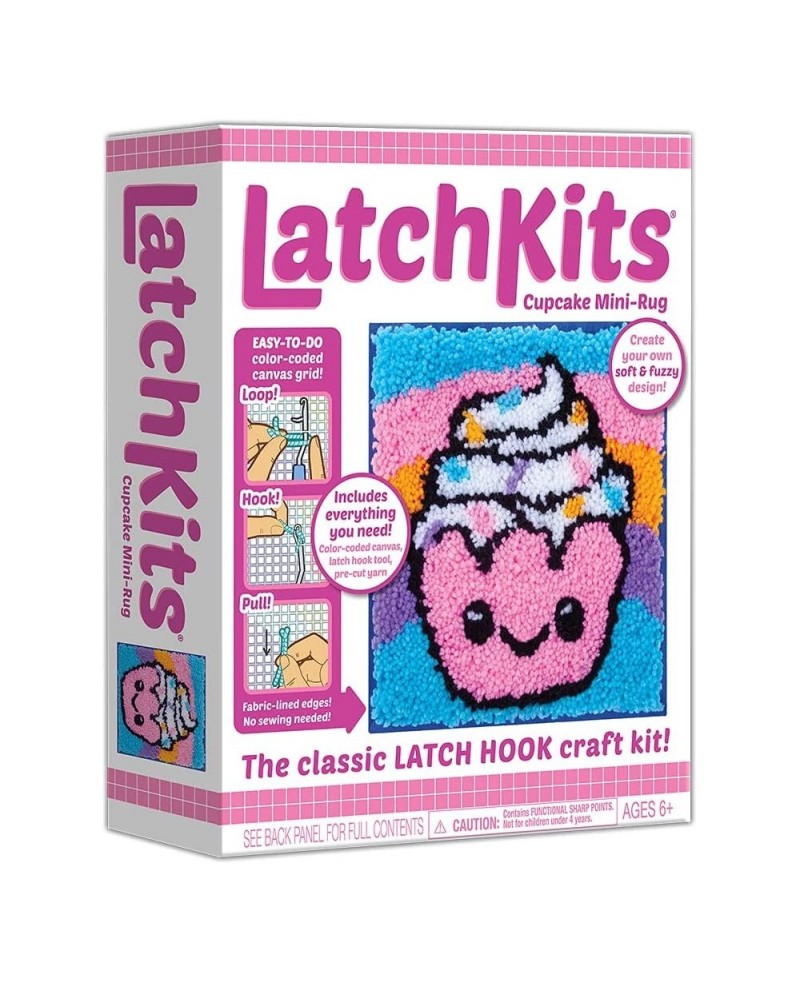 Latchkits Cupcake Crafts Pink $33.56 Craft Kits