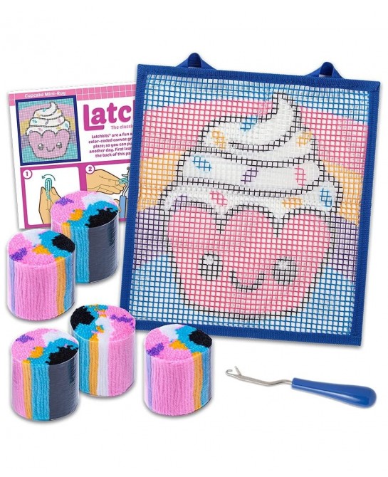 Latchkits Cupcake Crafts Pink $33.56 Craft Kits