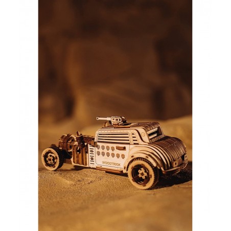 Apocalyptic Car 3D Wooden Puzzles for Adults and Kids to Build - Rides up to 26 feet - Wooden Model Car Kits to Build for Adu...