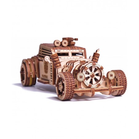 Apocalyptic Car 3D Wooden Puzzles for Adults and Kids to Build - Rides up to 26 feet - Wooden Model Car Kits to Build for Adu...