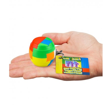 28 Pcs Valentines Day Cards with IQ Puzzles Puzzle Games Brain Teasers Keychain Stress Relief Fidget Puzzle Toy for Kids Vale...