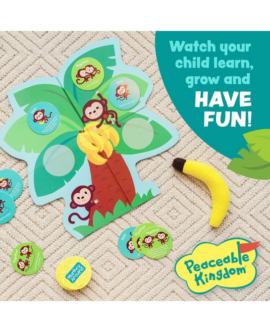 Monkey Around First Game for Toddlers Interactive Play with Parent Ages 2+ $39.68 Board Games
