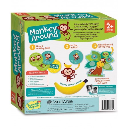 Monkey Around First Game for Toddlers Interactive Play with Parent Ages 2+ $39.68 Board Games