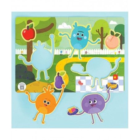 The Bumble Nums Build It Together 34-Piece 2 in 1 Starter and Floor Puzzle Set $30.20 Floor Puzzles