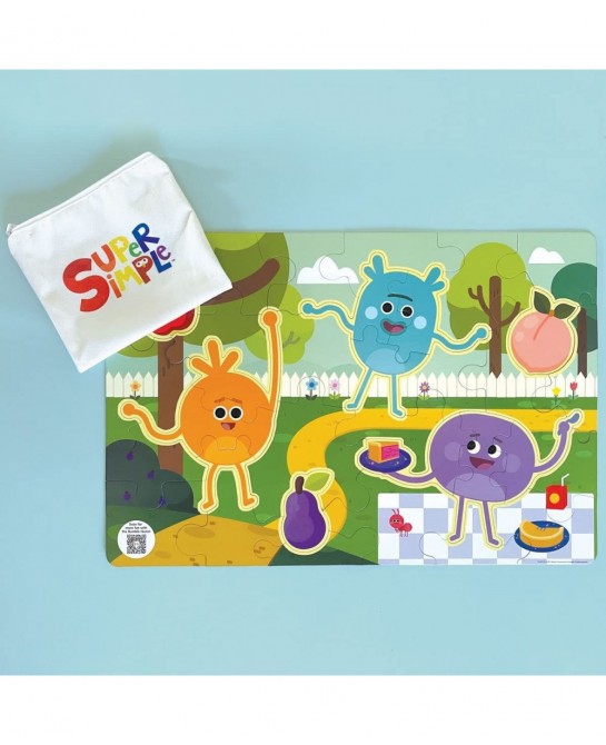 The Bumble Nums Build It Together 34-Piece 2 in 1 Starter and Floor Puzzle Set $30.20 Floor Puzzles