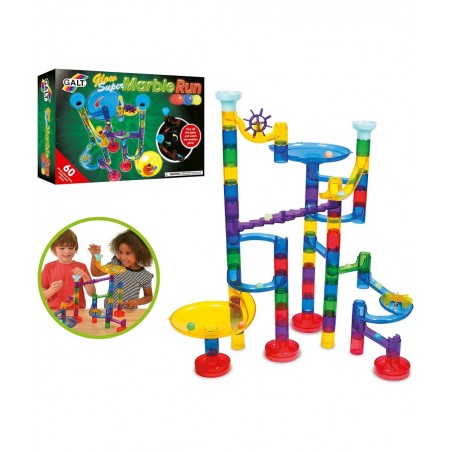 Toys Construction - Glow Super Marble Run Toy $69.02 Marble Runs