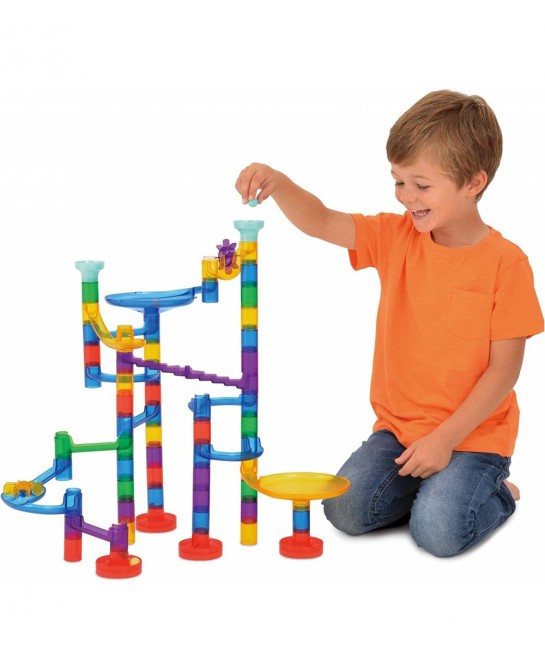 Toys Construction - Glow Super Marble Run Toy $69.02 Marble Runs