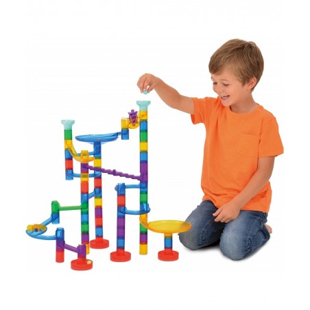 Toys Construction - Glow Super Marble Run Toy $69.02 Marble Runs