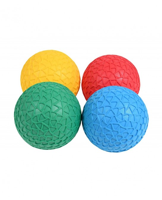 75041 Easy Grip Balls - Set of 4 - Learn To Throw & Catch - Tactile Learning Balls Multicolor $83.20 Balls for Babies & Toddlers