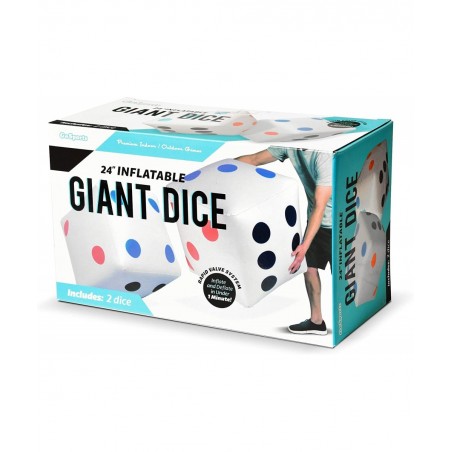 Giant 2' Inflatable Dice 2 Pack - Huge Size with Rapid Valve Inflation $42.99 Game Accessories