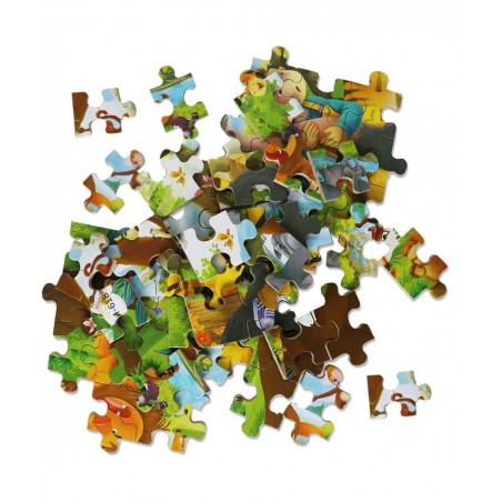 60 Pieces Animal Puzzles Kids Ages 3-5 Wooden Jigsaw Puzzles Montessori Puzzle for Toddler Educational Puzzles Gift for Girls...