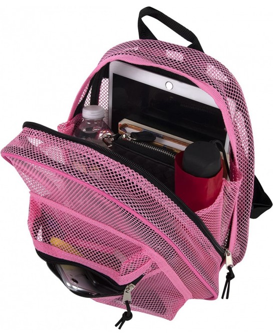 Mini Mesh Backpack for Women Girls for School Beach Toys Pool Swimming Gear Mini Transparent Backpacks $16.10 Sandboxes & Bea...