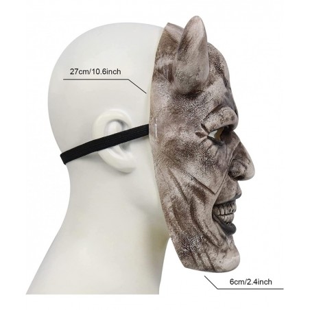 The Black Phone Mask Halloween Glow Latex Horror Mask The Grabber's Creepy Mask Men's Costume Masks Cosplay Masquerade Fancy ...