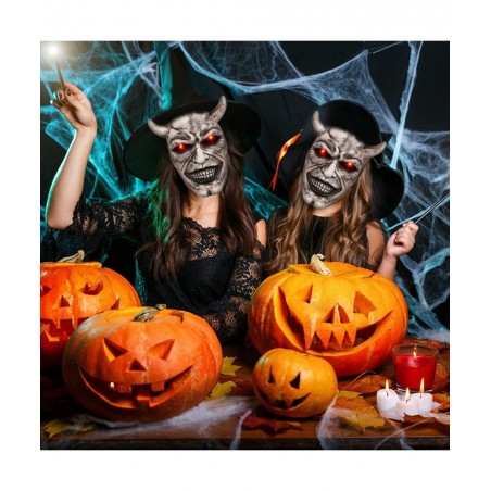 The Black Phone Mask Halloween Glow Latex Horror Mask The Grabber's Creepy Mask Men's Costume Masks Cosplay Masquerade Fancy ...