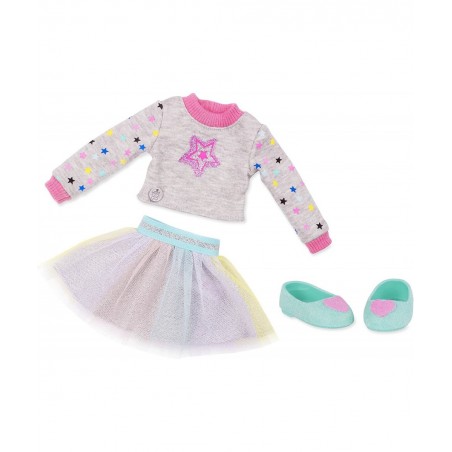 Shine Bright Outfit -14-inch Doll Clothes - Toys Clothes & Accessories For Girls 3-Year-Old & Up $17.74 Doll Accessories