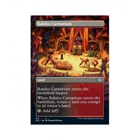 Magic: the Gathering - Rakdos Carnarium (410) - Borderless - Double Masters 2022 $10.83 Trading Cards & Accessories
