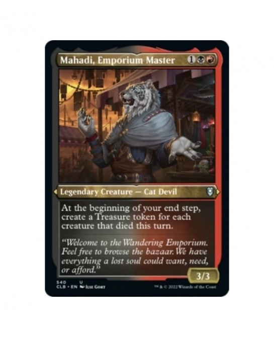 Magic: the Gathering - Mahadi Emporium Master (540) - Etched - Foil - Battle for Baldur's Gate $11.00 Trading Cards & Accesso...