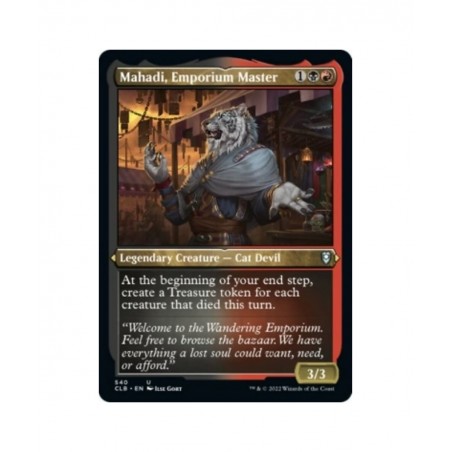 Magic: the Gathering - Mahadi Emporium Master (540) - Etched - Foil - Battle for Baldur's Gate $11.00 Trading Cards & Accesso...