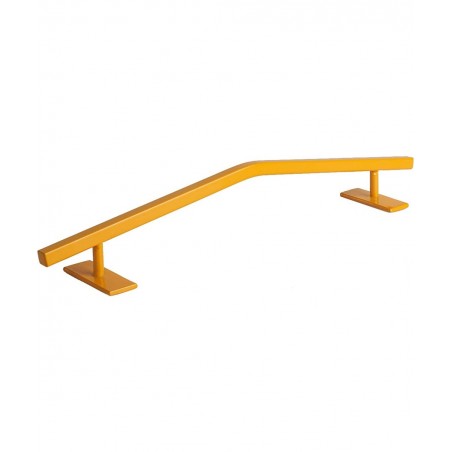 Fingerboard Rail Metal Solid Square Steel V Grind Rails Ramp and Skate Parks (R7) (Yellow) $31.08 Finger Toys