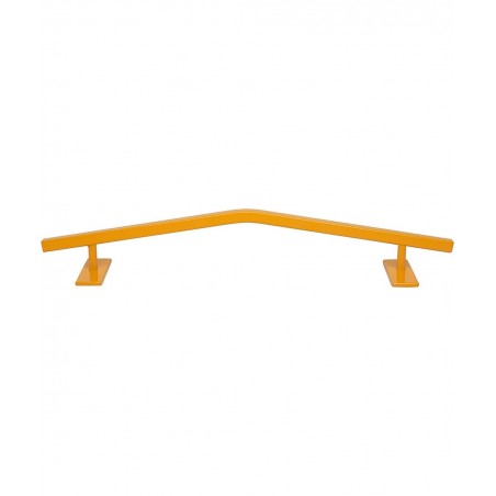 Fingerboard Rail Metal Solid Square Steel V Grind Rails Ramp and Skate Parks (R7) (Yellow) $31.08 Finger Toys