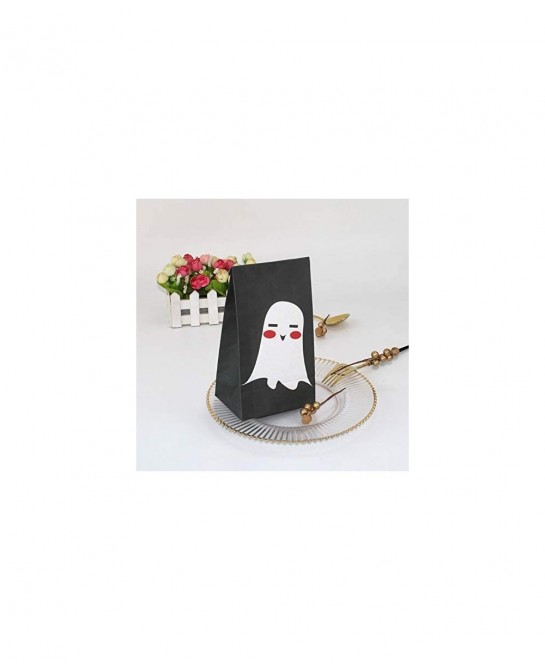 30 Pcs Halloween Treat Bags with Stickers 6 Styles Halloween Candy Bags for Reusable Trick or Treat Halloween Party Favor Bag...