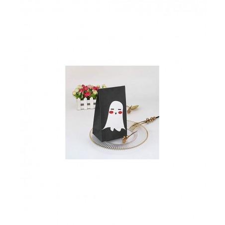 30 Pcs Halloween Treat Bags with Stickers 6 Styles Halloween Candy Bags for Reusable Trick or Treat Halloween Party Favor Bag...