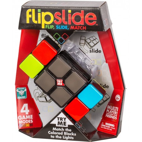 Flipslide Game Electronic Handheld Game | Flip Slide and Match the Colors to Beat the Clock - 4 Game Modes - Multiplayer Fun ...
