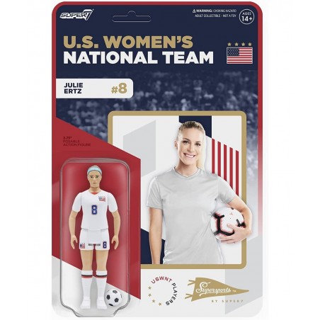 USWNT Players Julie Ertz 3.75 in Supersports Action Figure $43.44 Action Figures