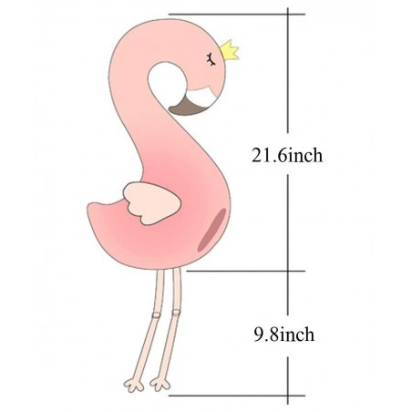 Multi Flamingo Soft Plush U-Shaped Throw Pillow Hand Warmer Plush Toy Doll $42.08 Kids' Plush Toy Pillows