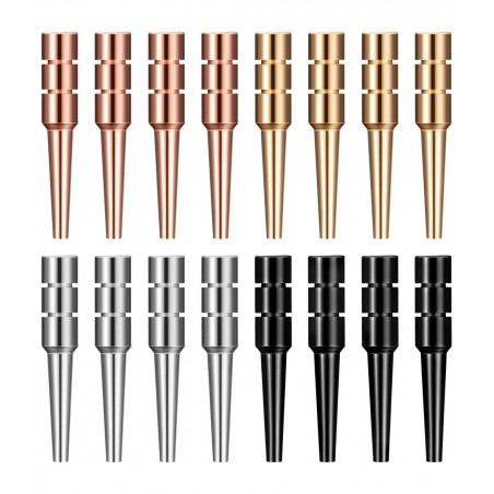 16 Pieces Metal Cribbage Pegs 4 Colors Metal Pegs Fit 1/ 8 Holes for Cribbage Traditional Board Game $19.31 Game Accessories