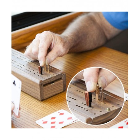 16 Pieces Metal Cribbage Pegs 4 Colors Metal Pegs Fit 1/ 8 Holes for Cribbage Traditional Board Game $19.31 Game Accessories