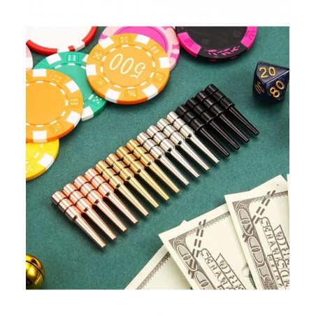 16 Pieces Metal Cribbage Pegs 4 Colors Metal Pegs Fit 1/ 8 Holes for Cribbage Traditional Board Game $19.31 Game Accessories