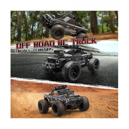 RC Cars -1:16 Scale Remote Control Car for Adults Kids 4WD High Speed 40 Km/h All Terrains Electric Vehicle Off Road RC Car M...